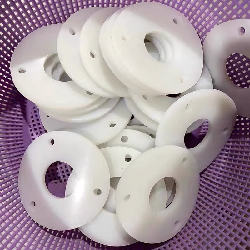 圆形硅胶垫片耐高温防腐蚀高弹胶垫减震缓冲非标垫圈密封垫加工详情图